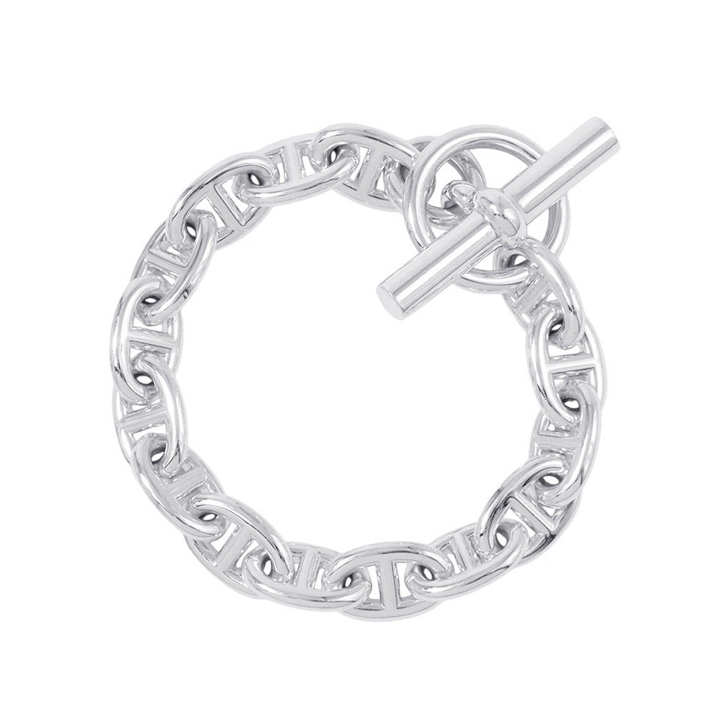 HERMES Chaine d'Ancre Bracelet 15 links Size TPM SV925