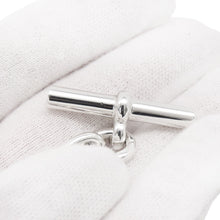 将图像加载到图库查看器中，HERMES Chaine d&#39;Ancre Bracelet 15 links Size TPM SV925
