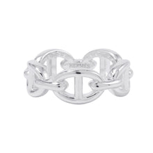 将图像加载到图库查看器中，HERMES Chaine d&#39;Ancre Anchene Ring Size PM/53/#13 SV925
