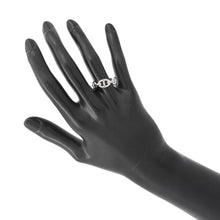 将图像加载到图库查看器中，HERMES Chaine d&#39;Ancre Anchene Ring Size PM/53/#13 SV925
