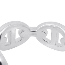 将图像加载到图库查看器中，HERMES Chaine d&#39;Ancre Anchene Ring Size PM/53/#13 SV925
