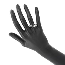 将图像加载到图库查看器中，HERMES Chaine d&#39;Ancre Anchene Ring Size PM/54/#14 SV925

