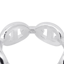 将图像加载到图库查看器中，HERMES Chaine d&#39;Ancre Anchene Ring Size PM/54/#14 SV925
