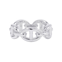 将图像加载到图库查看器中，HERMES Chaine d&#39;Ancre Anchene Ring Size PM/52/#12 SV925
