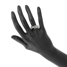 将图像加载到图库查看器中，HERMES Chaine d&#39;Ancre Anchene Ring Size PM/52/#12 SV925
