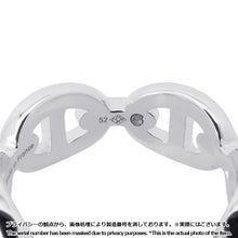 将图像加载到图库查看器中，HERMES Chaine d&#39;Ancre Anchene Ring Size PM/52/#12 SV925
