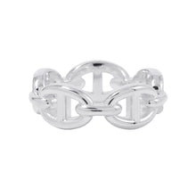将图像加载到图库查看器中，HERMES Chaine d&#39;Ancre Anchene Ring Size PM/52/#12 SV925
