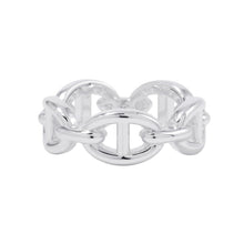 将图像加载到图库查看器中，HERMES Chaine d&#39;Ancre Anchene Ring Size PM/52/#12 SV925
