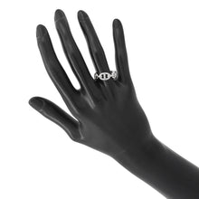 将图像加载到图库查看器中，HERMES Chaine d&#39;Ancre Anchene Ring Size PM/52/#12 SV925
