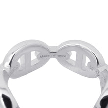 将图像加载到图库查看器中，HERMES Chaine d&#39;Ancre Anchene Ring Size PM/52/#12 SV925
