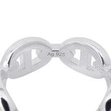 将图像加载到图库查看器中，HERMES Chaine d'Ancre Anchene Ring Size PM/52/#12 SV925
