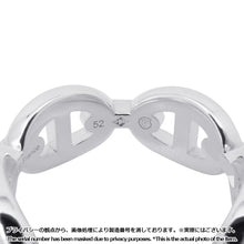 将图像加载到图库查看器中，HERMES Chaine d&#39;Ancre Anchene Ring Size PM/52/#12 SV925
