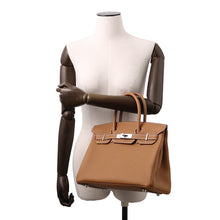将图像加载到图库查看器中，HERMES Birkin Gold Togo Leather Size 30
