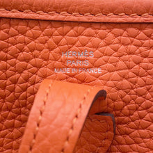 Load image into Gallery viewer, HERMES Evelyne Short Orange Field Taurillon Clemence Size TPM
