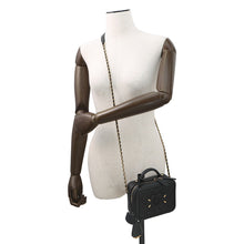 将图像加载到图库查看器中，CHANEL CCFiligree Small Vanity Bag BlackA93342 Caviar Leather
