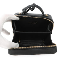 Load image into Gallery viewer, CHANEL CCFiligree Small Vanity Bag BlackA93342 Caviar Leather
