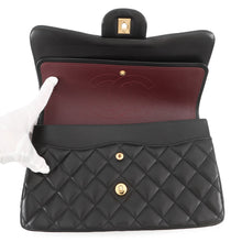 将图像加载到图库查看器中，CHANEL Matelasse W flap ChainShoulder BlackA58600 Lambskin Size 30
