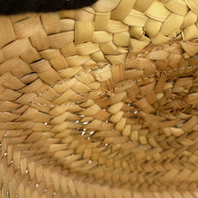 将图像加载到图库查看器中，Chloe Mercy Shoulder Bag Beige/BrownCHC220S735G5825M Raffia Leather
