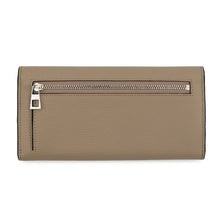 Load image into Gallery viewer, LOEWE Anagram Continental Wallet SandC821ACWX01 Pebble Grain Calf Leather
