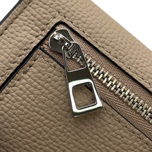 Load image into Gallery viewer, LOEWE Anagram Continental Wallet SandC821ACWX01 Pebble Grain Calf Leather
