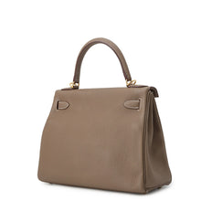 Load image into Gallery viewer, HERMES Kelly Retourne Etoupe Togo Leather Size 28
