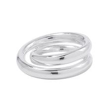 Load image into Gallery viewer, HERMES Caba Cityslide clutchertige Ring Size 53/#13 SV925
