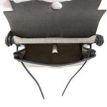 将图像加载到图库查看器中，HERMES Herbag zip Ardoise/Ecru Toile Military Vache Hunter Leather Size Mini
