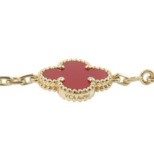 Load image into Gallery viewer, Van Cleef &amp; Arpels Vintage Alhambra Bracelet 5 motifsVCARD35500 18K Yellow Gold
