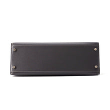 将图像加载到图库查看器中，HERMES Kelly Sellier Graphite Courchevel Size 32
