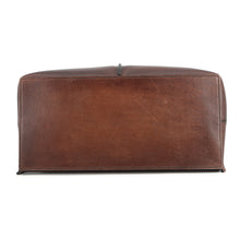 将图像加载到图库查看器中，Berluti Rutty Tote Bag Brown Leather Size 38
