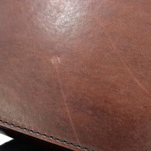 将图像加载到图库查看器中，Berluti Rutty Tote Bag Brown Leather Size 38
