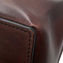 将图像加载到图库查看器中，Berluti Rutty Tote Bag Brown Leather Size 38
