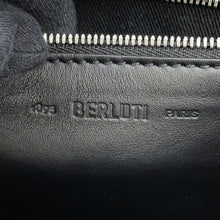 将图像加载到图库查看器中，Berluti Rutty Tote Bag Brown Leather Size 38
