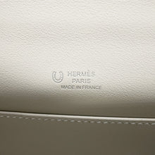 Load image into Gallery viewer, HERMES PochetteKelly SPO Verso Black/Pearl Grey Swift Leather
