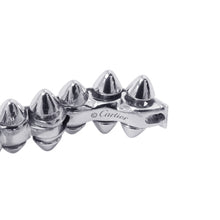 将图像加载到图库查看器中，CARTIER Crash de Cartier EarringB8301521 18K White Gold
