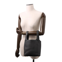 将图像加载到图库查看器中，HERMES Picotin Lock Black Taurillon Clemence Size PM
