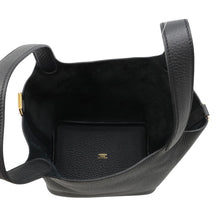 将图像加载到图库查看器中，HERMES Picotin Lock Black Taurillon Clemence Size PM
