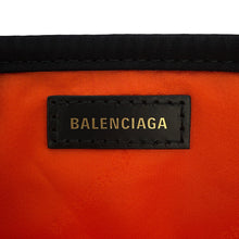 将图像加载到图库查看器中，BALENCIAGA Navy Kabas Black390346 Nylon Size XS
