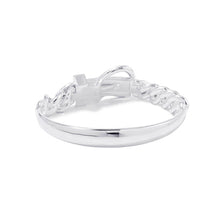 将图像加载到图库查看器中，HERMES BoucleSellier Inflexible Bracelet Size 17 SV925
