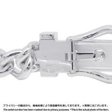 将图像加载到图库查看器中，HERMES BoucleSellier Inflexible Bracelet Size 17 SV925
