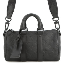 将图像加载到图库查看器中，LOUIS VUITTON Keepall Bandouliere NoirM20900 Monogram・Taurillon Size 25

