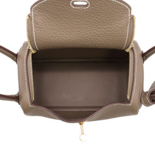 Load image into Gallery viewer, HERMES Lindy Etoupe Taurillon Clemence Size Mini
