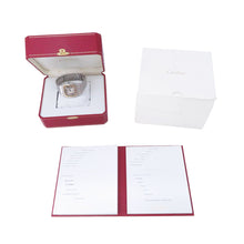 将图像加载到图库查看器中，CARTIER Santos Galve XL H45mm×W32mm Stainless Steel K18YG White DialW20099C4
