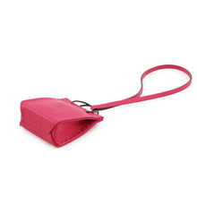 将图像加载到图库查看器中，HERMES Sac Orange Bag Charm Rose mexico Lambskin
