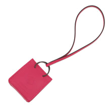 将图像加载到图库查看器中，HERMES Sac Orange Bag Charm Rose mexico Lambskin
