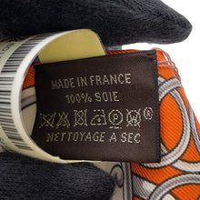将图像加载到图库查看器中，HERMES Twilly LIFT PROFIL Potiron Orange/Beige/Grease Silk100%
