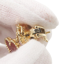 将图像加载到图库查看器中，Van Cleef &amp; Arpels Magic Alhambra Earring 2 motifsVCARN5JR00 18K Yellow Gold
