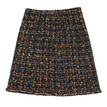 将图像加载到图库查看器中，CHANEL Tweed 4-pocket collarless jacket and skirt set with Gripoa buttons Size Jacket36/Skirt38 Black/Yellow/Navy/Bordeaux/GoldP61915V47013 Cotton44% Polyamide31% Silk12% Acetate9% Mohair 4%
