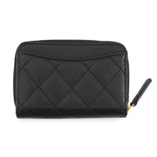 将图像加载到图库查看器中，CHANEL Classic zip coin purse BlackAP0216 Caviar Leather
