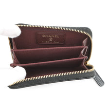 将图像加载到图库查看器中，CHANEL Classic zip coin purse BlackAP0216 Caviar Leather
